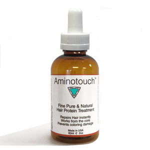 Aminotouch Natural PURE PROTEIN TREATMENT Grow Long Hair Repair Damage Split Ends, Strengthen Weak Hair, Collagen Fille that Works From the Core