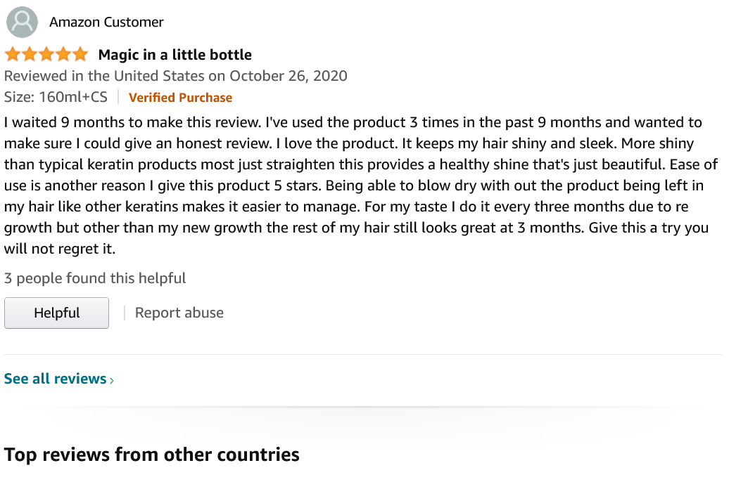 INVERTO ONE Large Set Formaldehyde-Free at home Brazilian Keratin Hair Treatment Professional Results Straighten and Smooths hair
